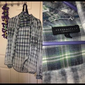 aeropostale washes flannel